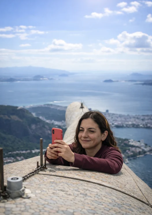 Foto braço Cristo Redentor