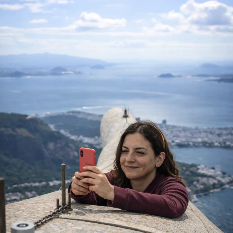 Foto braço Cristo Redentor